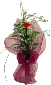 tek kirmizi g�lden buket  T�rkiye ucuz �i�ek g�nder 