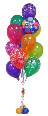  Trkiye iek yolla , iek gnder , ieki   Sevdiklerinize 17 adet uan balon demeti yollayin.