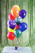  T�rkiye �i�ek sipari�i sitesi  19 adet u�an balon demeti balonlar