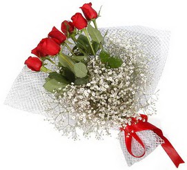 7 adet essiz kalitede kirmizi g�l buketi  T�rkiye online �i�ek g�nderme sipari� 