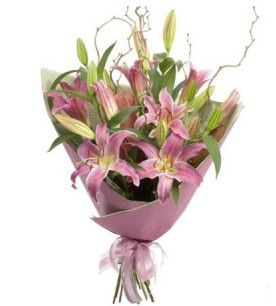  T�rkiye �i�ek ma�azas� , �i�ek�i adresleri  3 dal cazablanca buket �i�e�i