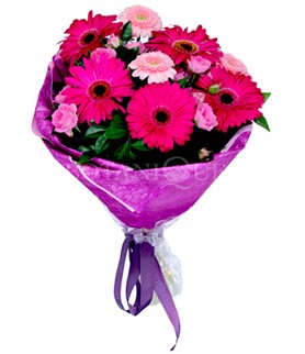  T�rkiye �i�ek�i telefonlar�  kar���k gerbera �i�e�i buketi