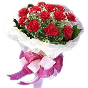  T�rkiye �i�ek yolla , �i�ek g�nder , �i�ek�i   11 adet k�rm�z� g�llerden buket modeli