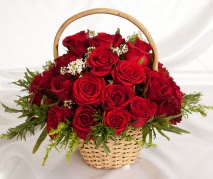 19 adet k�rm�z� g�lden �i�ek sepeti  T�rkiye cicekciler , cicek siparisi 