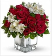 11 adet k�rm�z� g�l ve beyaz k�r �i�ekleri  T�rkiye internetten �i�ek sipari�i 