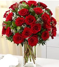 Vazo i�erisinde 33 adet k�rm�z� g�l  T�rkiye �i�ek sipari�i sitesi 