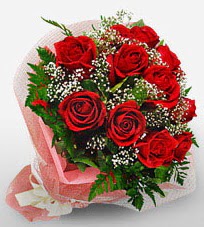 12 adet k�rm�z� g�llerden kaliteli g�l  T�rkiye hediye �i�ek yolla 