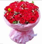 25 adet k�rm�z� g�l buketi  T�rkiye �i�ek sat��� 