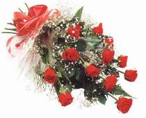  T�rkiye �nternetten �i�ek sipari�i  12 adet kirmizi g�l seffaf