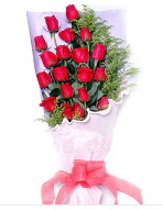 19 adet k�rm�z� g�l buketi  T�rkiye �i�ek�iler 
