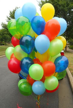 100 adet u�an balon rengarenk helyum gazl�  balon
