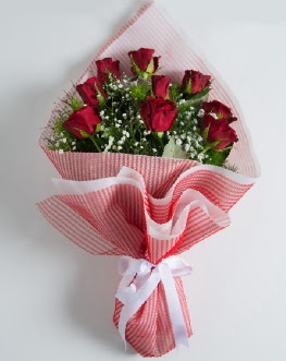 9 adet k�rm�z� g�lden buket  T�rkiye �i�ek yolla , �i�ek g�nder , �i�ek�i  