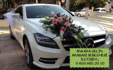 Ankara gelin araba s�s� s�slemesi  T�rkiye uluslararas� �i�ek g�nderme 