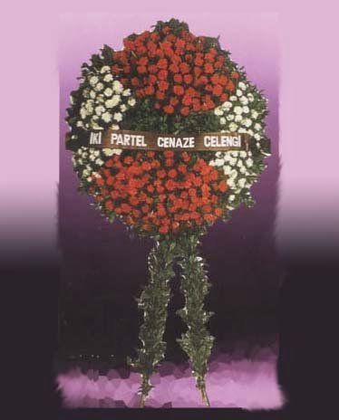  T�rkiye hediye sevgilime hediye �i�ek  Iki partel �elenk cenaze i�in