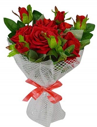 9 adet k�rm�z� g�lden sade ��k buket  T�rkiye online �i�ek�i , �i�ek sipari�i 