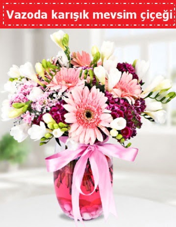 Vazoda kar���k mevsim �i�e�i  T�rkiye �nternetten �i�ek sipari�i 