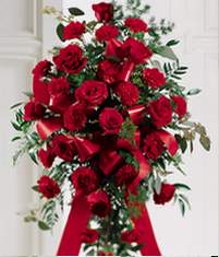  T�rkiye �i�ek , �i�ek�i , �i�ek�ilik  Kirmizi g�l ve karanfil ferforje