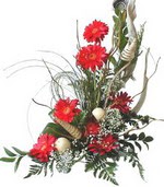  T�rkiye 14 �ubat sevgililer g�n� �i�ek  Kirmizi gerbera �zel tanzim