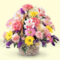  T�rkiye �i�ek�iler  sepet i�erisinde g�l ve mevsim