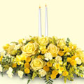 T�rkiye �i�ek g�nderme  sadece sarilar ve mum