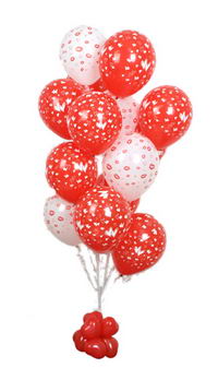Sevdiklerinize 17 adet u�an balon demeti yollayin.  T�rkiye �i�ek sat��� 