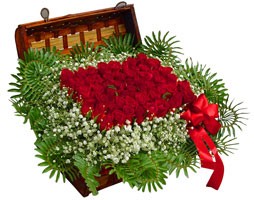  T�rkiye �i�ek yolla , �i�ek g�nder , �i�ek�i   17 adet g�l ve �rme japon sepeti
