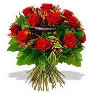 9 adet kirmizi g�l ve kir �i�ekleri  T�rkiye �i�ek sat��� 