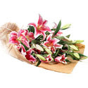  T�rkiye �i�ek ma�azas� , �i�ek�i adresleri  4 adet pembe lilyum buketi 