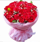 25 adet k�rm�z� g�l buketi  T�rkiye �i�ek sat��� 