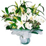  T�rkiye �i�ek g�nderme  Kazablanka ve gerbera demeti