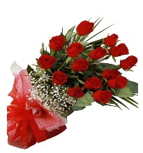 15 k�rm�z� g�l buketi sevgiliye �zel  T�rkiye kaliteli taze ve ucuz �i�ekler 