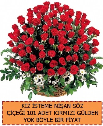 101 G�ll� s�z ni�an k�z isteme �i�e�i  T�rkiye �i�ek yolla , �i�ek g�nder , �i�ek�i  