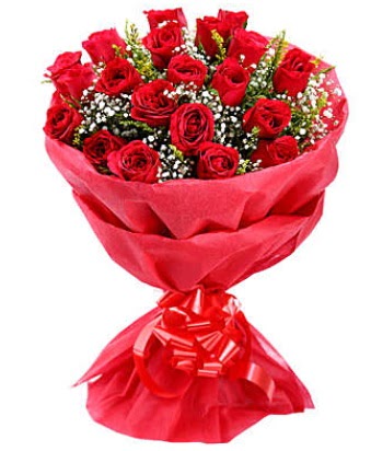 21 adet k�rm�z� g�lden modern buket  T�rkiye yurti�i ve yurtd��� �i�ek sipari�i  