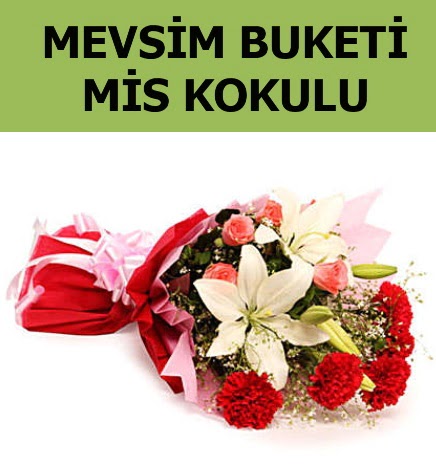Kar���k mevsim buketi mis kokulu bahar  T�rkiye �i�ek g�nderme sitemiz g�venlidir 